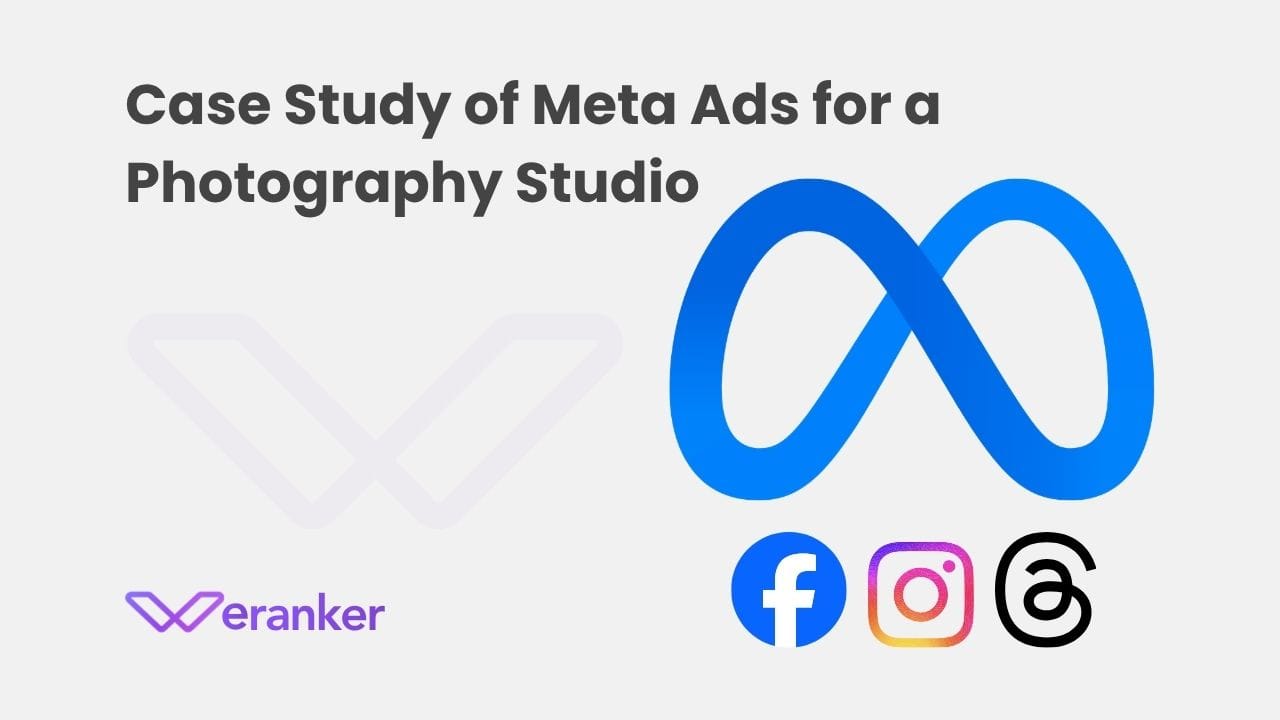 Case study of Meta Ads for a photography studio